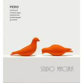 Duo de marque-pages PERO / Orange / Studio Macura