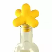 Cookut - Bouchon de bouteille en silicone SPARK jaune