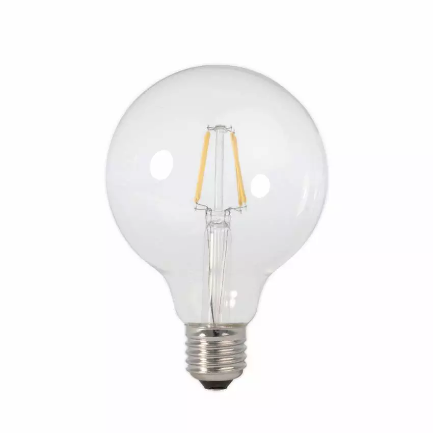 Ampoule LED rustique dorée filament / culot E27