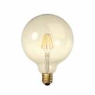 Ampoule LED globe verre clair filament / culot E27