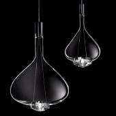 Luminaire Studio Italia - SKY FALL suspension LED en Verre transparent