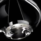 Luminaire Studio Italia - SKY FALL suspension LED en Verre transparent