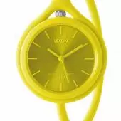 Montre mixte Take Time Original jaune - Lexon