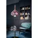 Luminaire Studio Italia - SKY FALL suspension LED en Verre teinté rose métallisé