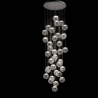 Suspension KELLY Cluster / 1 à 36 sphères blanc - Luminaire Studio Italia