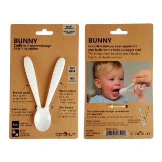 Cuillère d'apprentissage Bunny - Enfant Cookut
