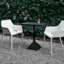 Chaise de jardin MEM – Empilable / Blanc / Kristalia