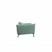 Sits / Canapé HUGO 2 ou 3 places velours turquoise léger