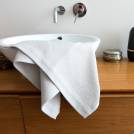 Lot de 2 serviettes de bain BANO GUEST TOWEL / Coton Bio Midnight Blue