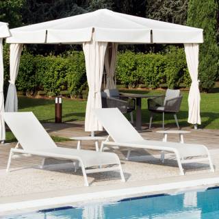 Fauteuil relax outdoor CARAIBI / taupe