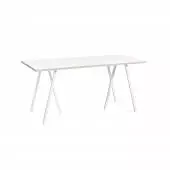 Hay / Table + renfort LOOP STAND / Blanc / 4 dimensions