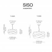 Suspension SISO / Chrome / Estiluz 