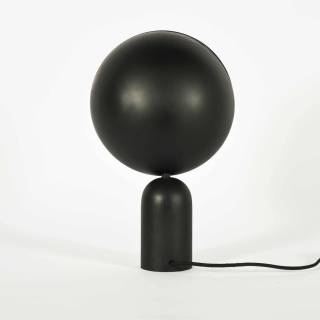 Lampe de chevet ATLAS / H. 38cm / Noir
