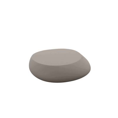 Table basse outdoor STONES / H. 25 cm / Taupe