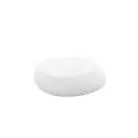 Table basse outdoor STONES / H. 25 cm / Blanc