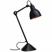 Lampe de bureau GRAS / H. 39 cm / Noir / Int Bronze