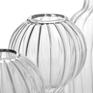 Grand vase IKI DOLL en verre / Transparent / Serax
