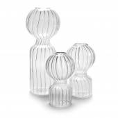 Grand vase IKI DOLL en verre / Transparent / Serax