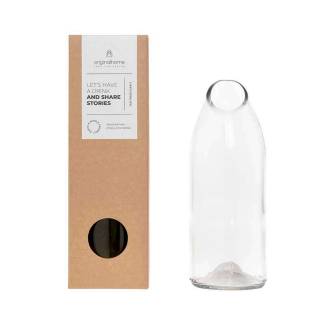Carafe CLEAR bouteille transparent / Verre recyclé / Original Home