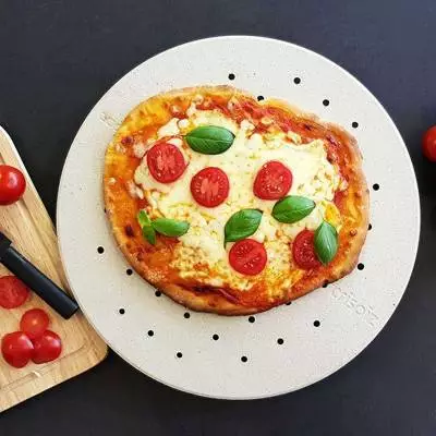 Pierre à pizza CRISPIZ / Ø. 38 cm / Cookut