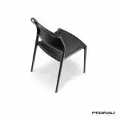 Chaise design ARA 310 - x4 / Noir / Pedrali