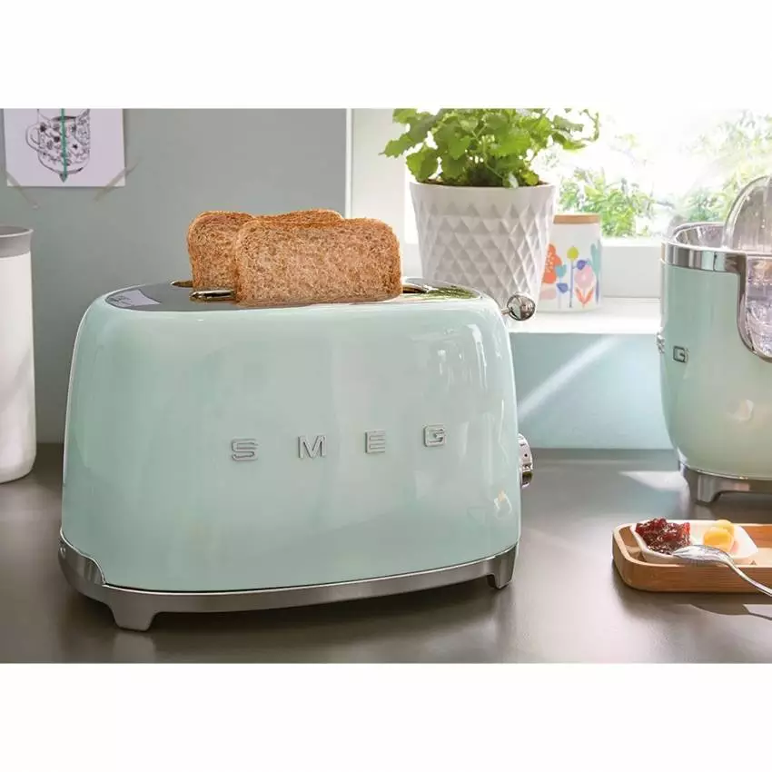 Toaster / 2 tranches / Brillant / SMEG