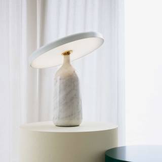Lampe de table EDDY / ø 32 cm / Blanc / Normann Copenhagen