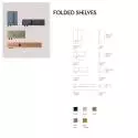 Etagère FOLDED SHELVES / 4 dimensions / Gris / Muuto