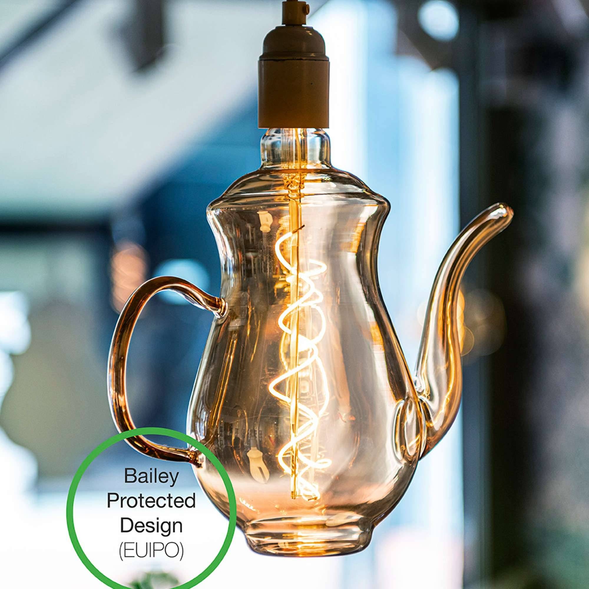 Ampoule vintage filaments torsadés LED - E27 - Décoration et arts