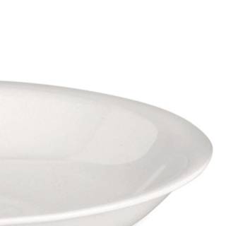 Assiette creuse ALL-TIME / Lot de 4 / ø 22 cm / Porcelaine / Blanc / Alessi