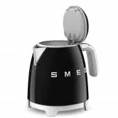 Mini bouilloire électrique 0,8 litres SMEG / Années 50 / Noir brillant et inox