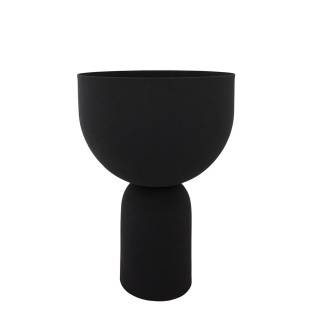 Vase TORUS / ø 17 ou 22 cm / Fer / Noir / AYTM