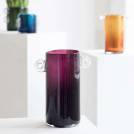 Vase WIND & FIRE / ø 13,5 cm / Verre / Aubergine / Serax