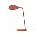 Lampe De Bureau LEAF / H. 41,5 cm / Alu / Orange / Muuto