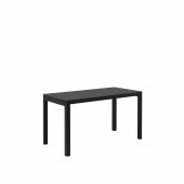 Table WORKSHOP / 130 cm / Bois Chene / Noir / Muuto