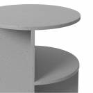 Table D'Appoint HALVES SIDE / H. 47 cm / Gris / Muuto