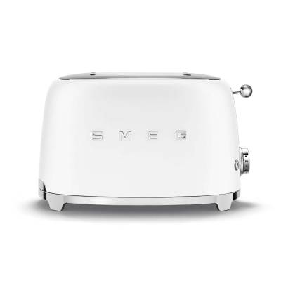 Toaster / 2 tranches / Mat / Blanc / SMEG