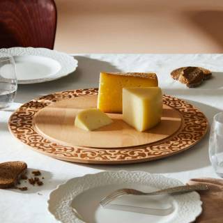 Plateau à fromages DRESSED IN WOOD / Ø 41,8 cm / Bois / Alessi