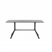 Table MIURA / L. 140 ou 160 cm / Métal / Noir / Plank