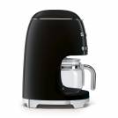 Machine à café avec filtre SMEG / H. 36,1 cm / Inox / Années 50 / Noir