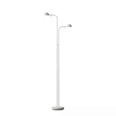 Lampadaire en métal PIN / 2 lampes / H. 125 cm / Beige / Vibia