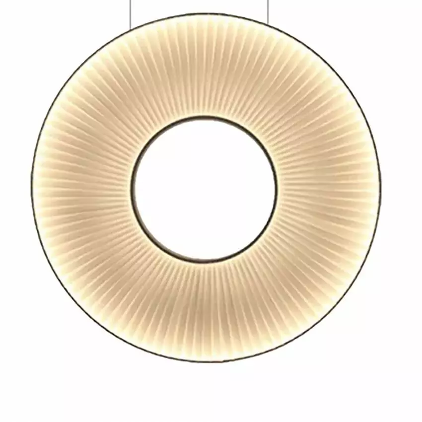 Suspension Ø 60 cm IRIS LED / Blanc / Dix heures Dix