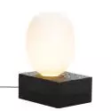 Lampe ovale en verre soufflé MAGMA TWO HIGH / Noir / Pulpo