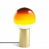 Lampe de table / Dipping Light / Jaune / 3 dimensions
