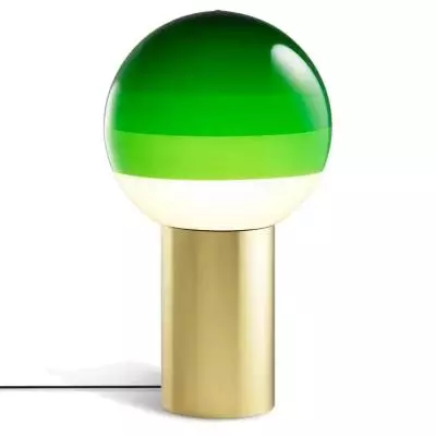 Lampe de table / Dipping Light / Vert / 3 dimensions