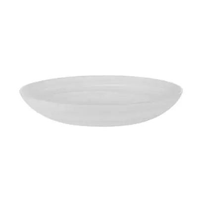 Assiette creuse COSMIC DEEP PLATE / Ø 22 cm / Verre soufflé / Blanc / Normann Copenhagen
