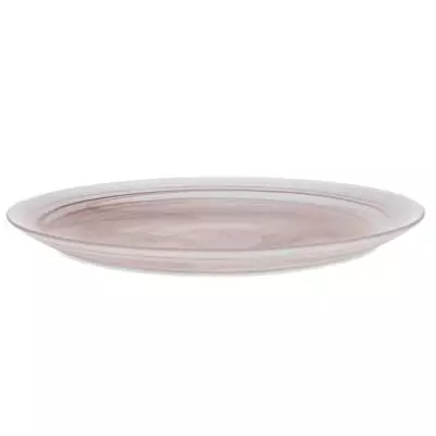 Assiette plate COSMIC PLATE / Ø 27 cm / Verre soufflé / Brun / Normann Copenhagen