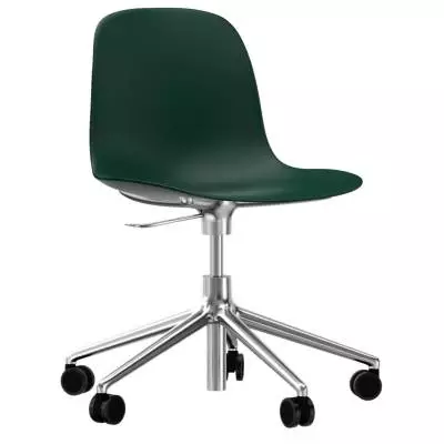 Chaise hauteur réglable FORM / Vert / Piétement alu