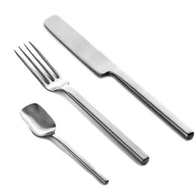 Service 3 couverts, cuillère, fourchette, couteau HEII / Acier inoxydable / Sérax