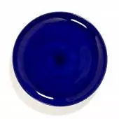 Assiette plate FEAST M / Ø. 22,5 cm / Porcelaine / Bleu lazuli